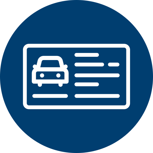 driving permit icon